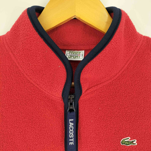 ラコステスポーツ LACOSTE SPORT ワニワッペン フリースベスト メンズ EUR:40